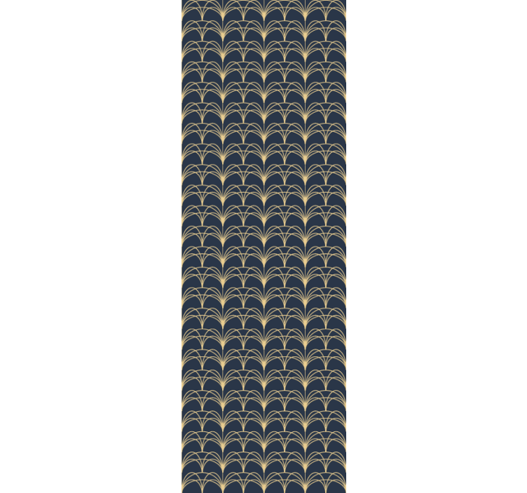 tapety geometrické vzory art deco oblúky - Tenstickers