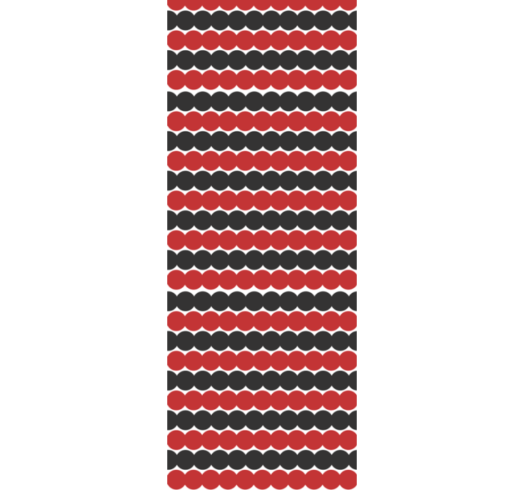 tapety geometrické vzory geometrické hrebenatky - Tenstickers