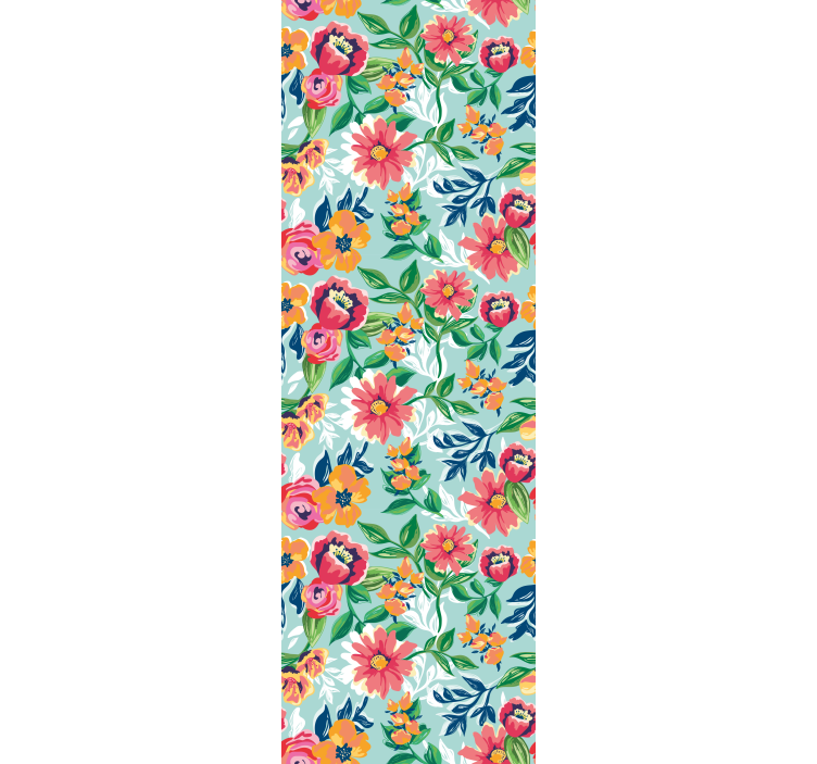 tapety na stenu kvety dizajn kvetinovej záhrady - Tenstickers