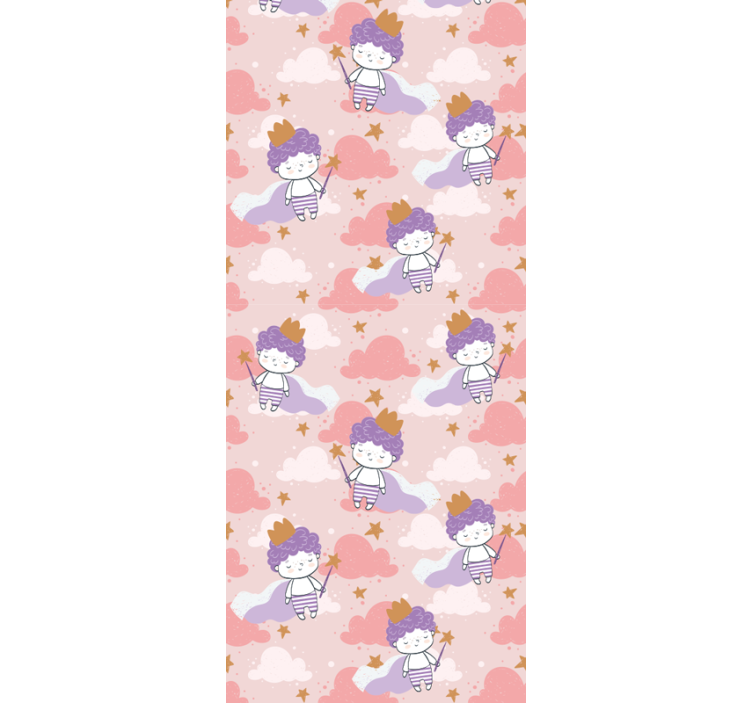 tapety do škôlky cherubínska fantázia - Tenstickers