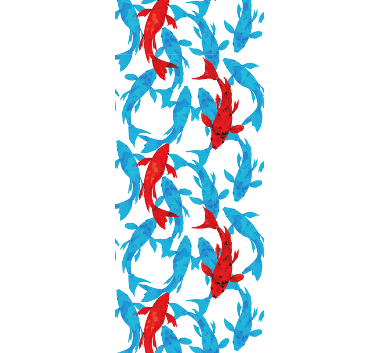 tapety s rybami vodný tanec - Tenstickers