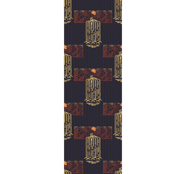 rôzne vintage tapety retro vodopádová krajina - Tenstickers