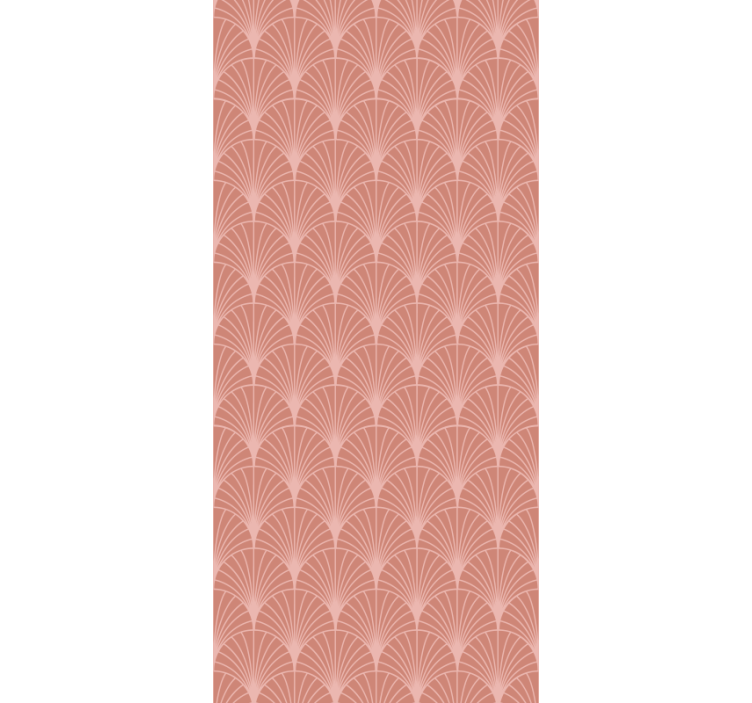 umelecké tapety elegantné tvary vejárov - Tenstickers