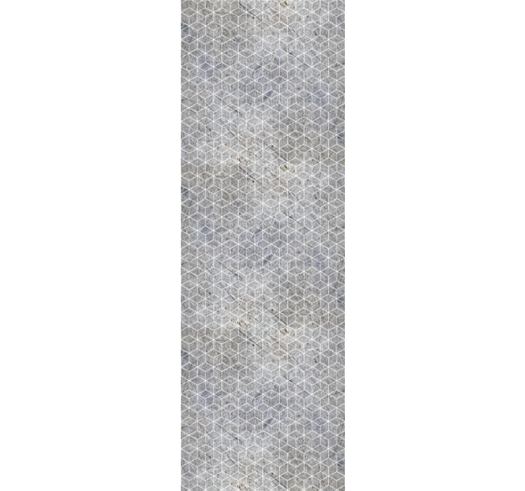 Geometrická cementová priemyselná dekoračná tapeta - Tenstickers