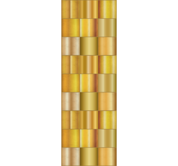 vzorované tapety zlatý geometrický vzor - Tenstickers