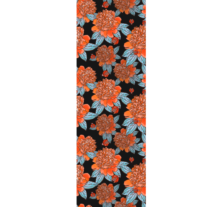 tapety na stenu kvety žiarivý farebný dizajn - Tenstickers