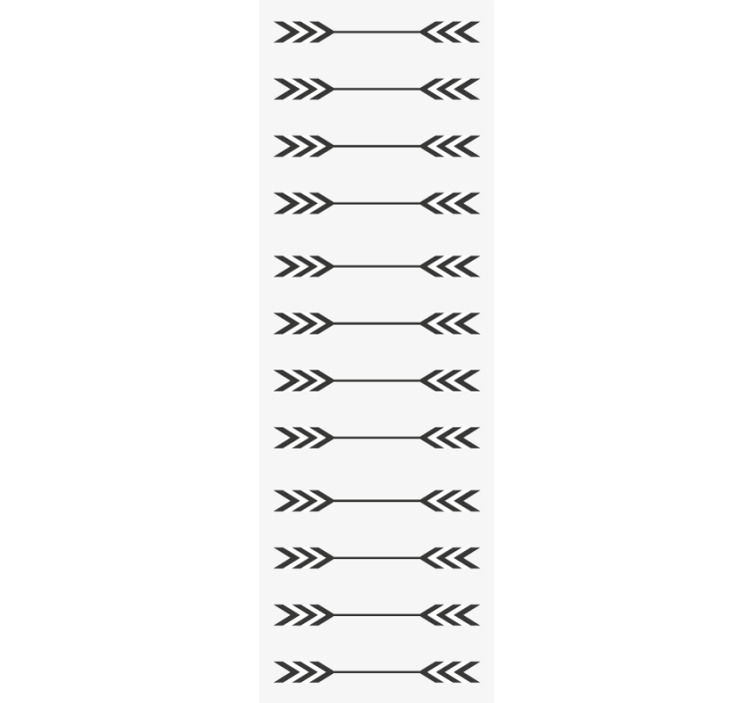 tapety na mieru minimalistické vzory šípok - Tenstickers