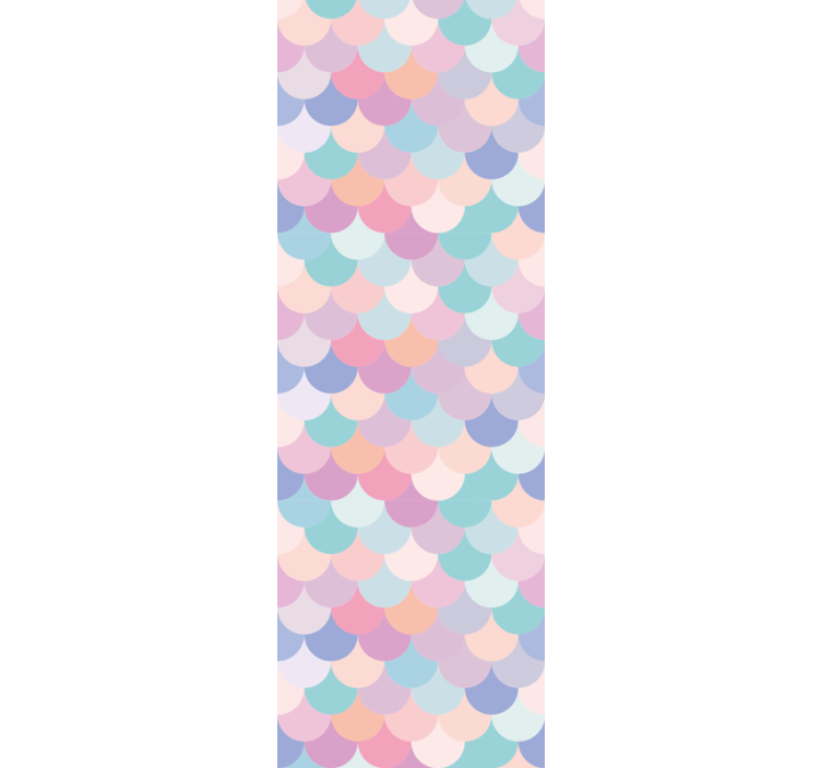 Tapety s geometrickými závesnými kruhmi - Tenstickers