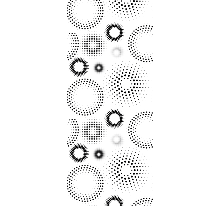 Bezšvové "bodkované" bodkované tapety - Tenstickers