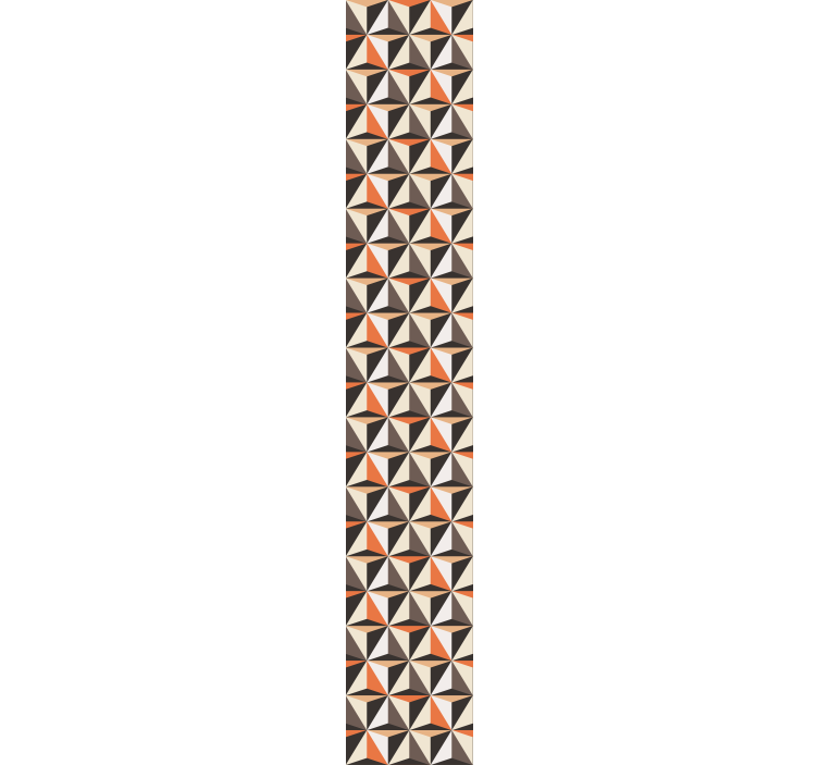 tapety do obývačky usporiadanie geometrických trojuholníkov - Tenstickers