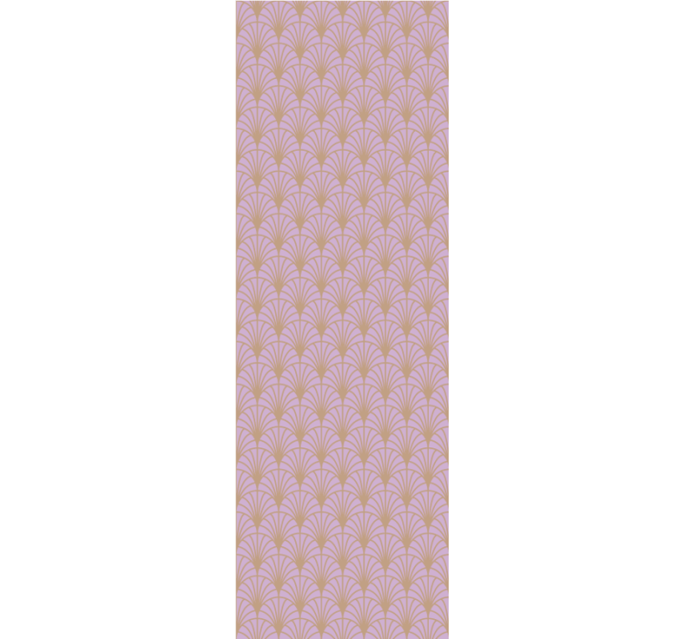 tapety do obývačky štylizované kvetinové prvky - Tenstickers