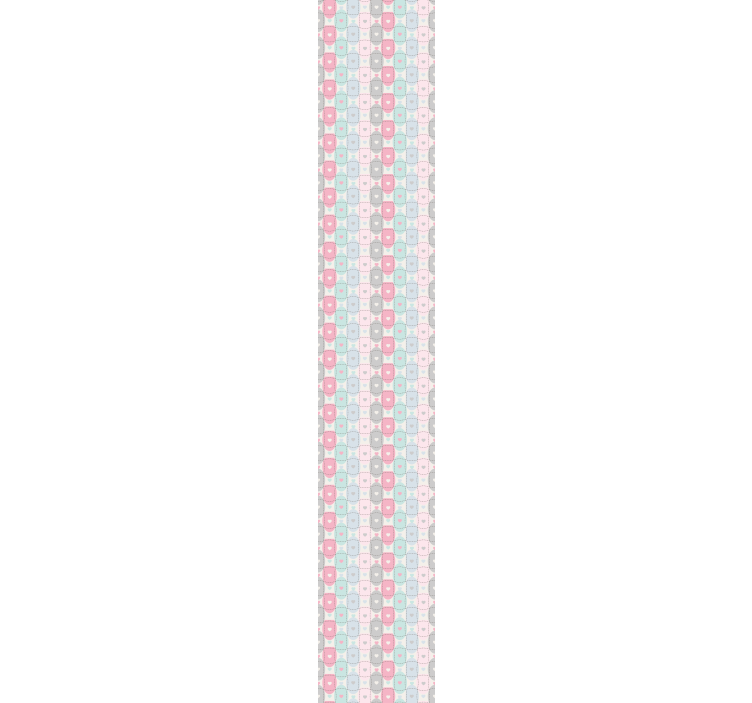 Patchwork srdce textúrou tapety - Tenstickers