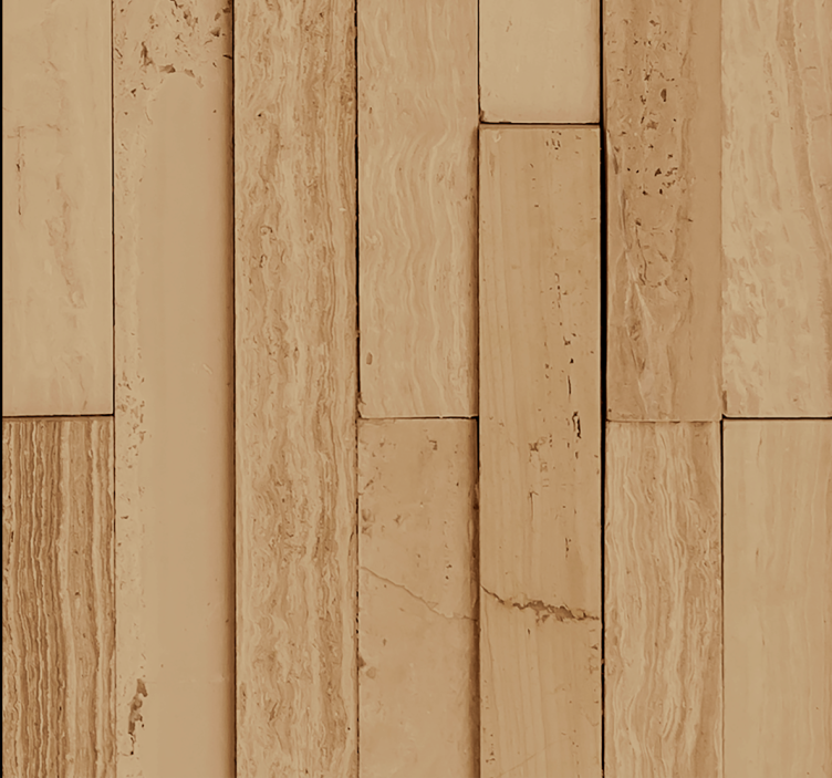 tapety do spálne svetlé dubové drevo - Tenstickers