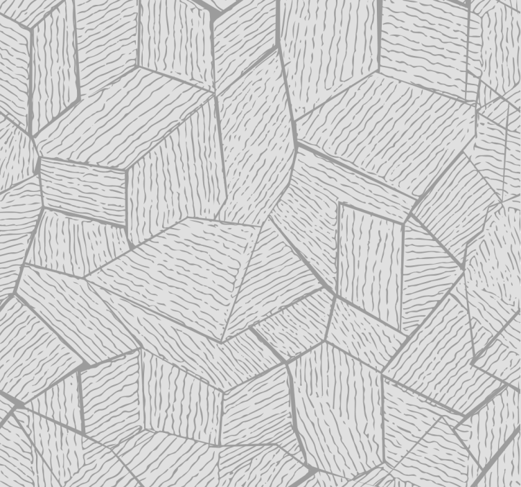 sivá tapeta efekt afrických látok - Tenstickers