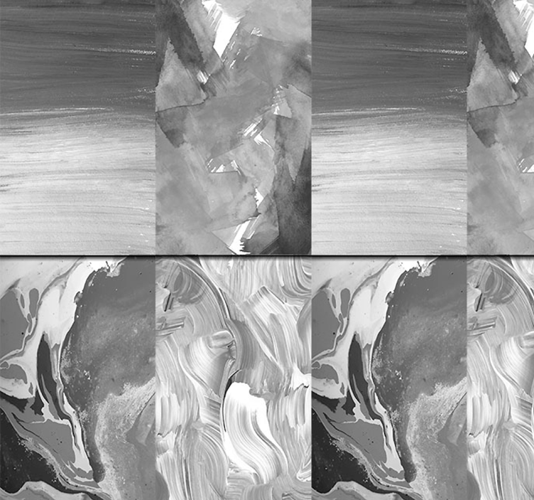 abstraktne tapety víriace monochromatické - Tenstickers