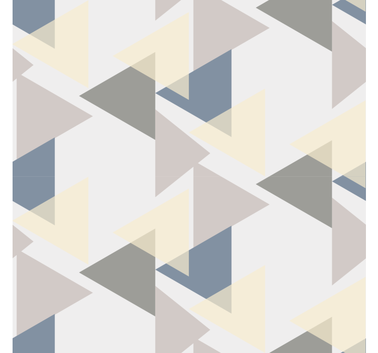 moderna tapeta na stenu zvislé trojuholníky - Tenstickers