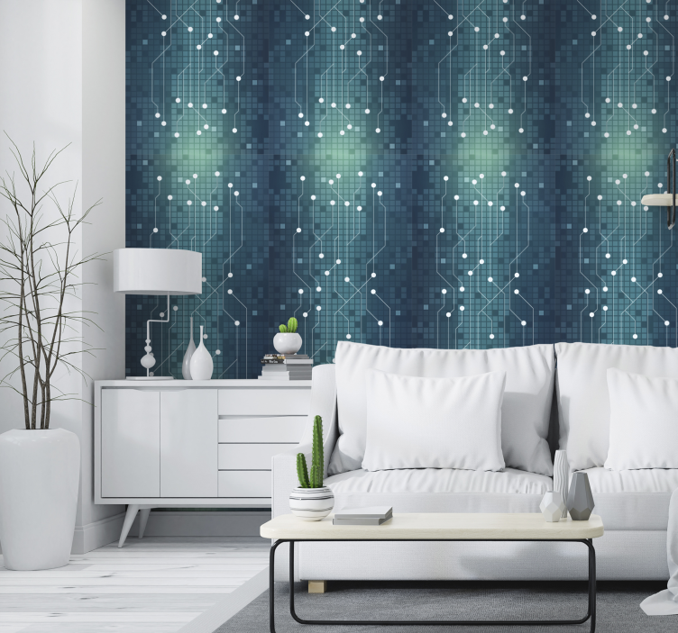 3d tapety okruhová inšpirácia - Tenstickers