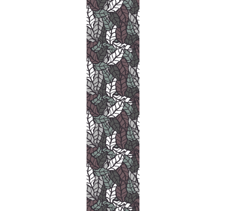 Klasická tapeta s prírodou z listov - Tenstickers