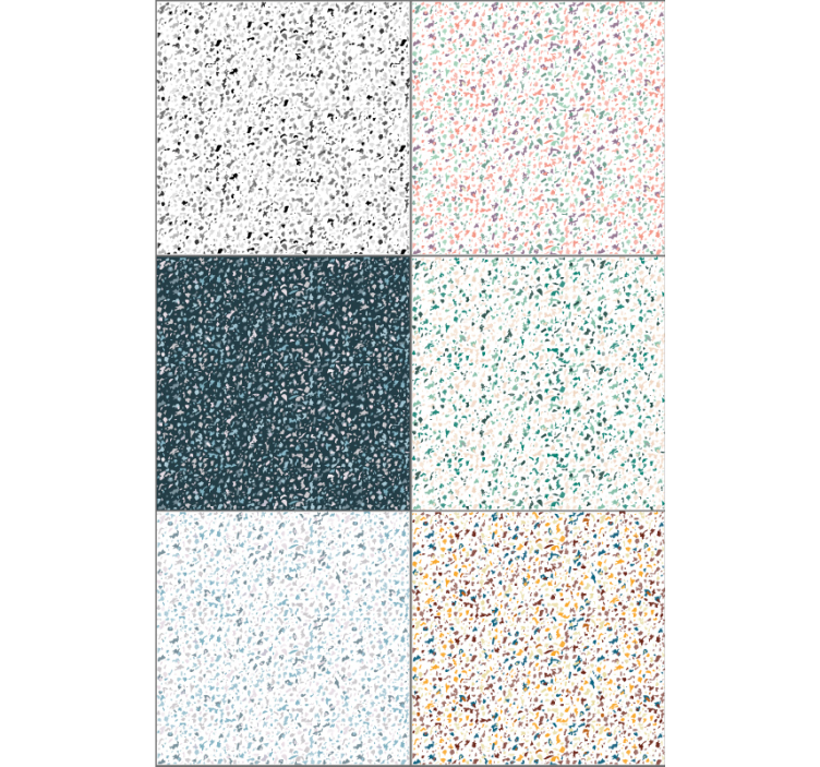 Sivé odtiene mramorovej tapety - Tenstickers