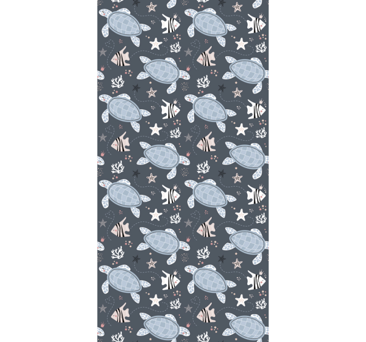 tapeta na stenu zvierata dizajn morských živočíchov - Tenstickers