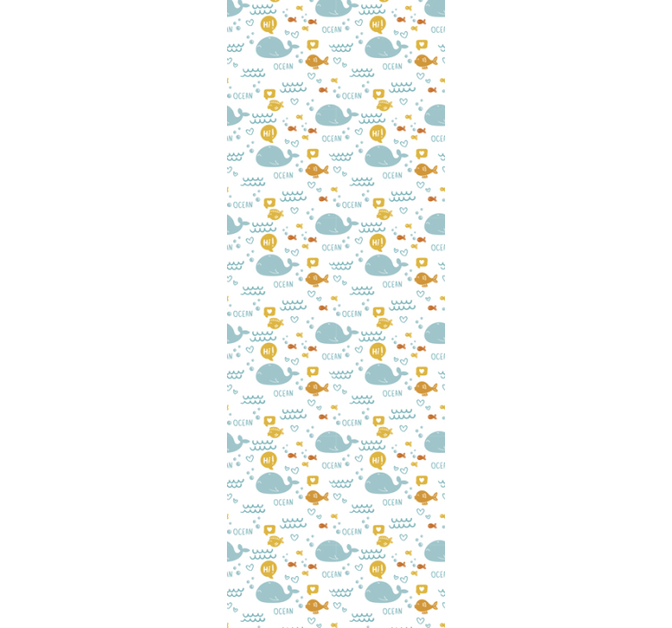 tapeta na stenu zvierata roztomilé morské veľryby - Tenstickers
