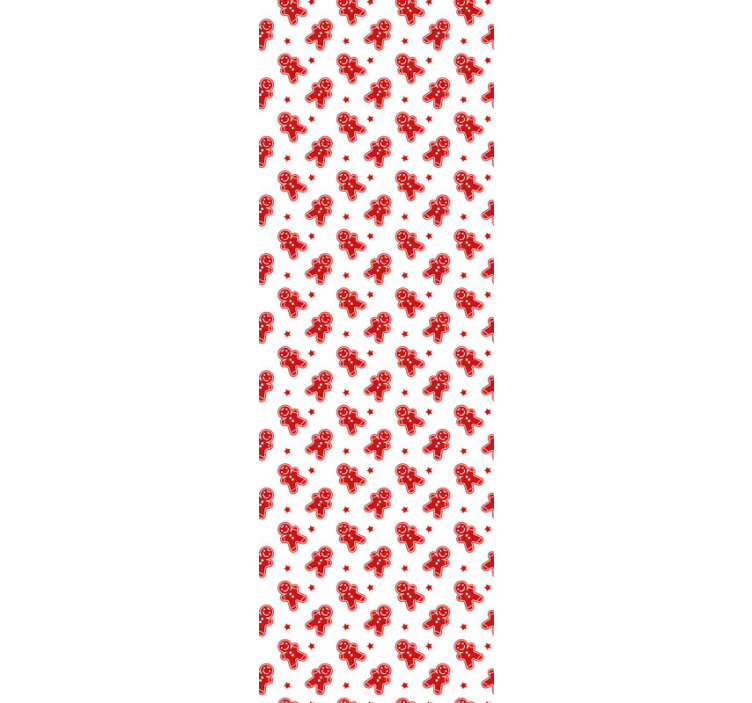 vianočné tapety sviatočné perníkové vzory - Tenstickers