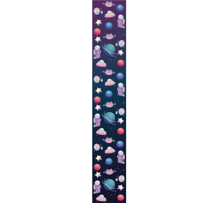 tapeta do detskej izby vesmírne dobrodružstvo - Tenstickers