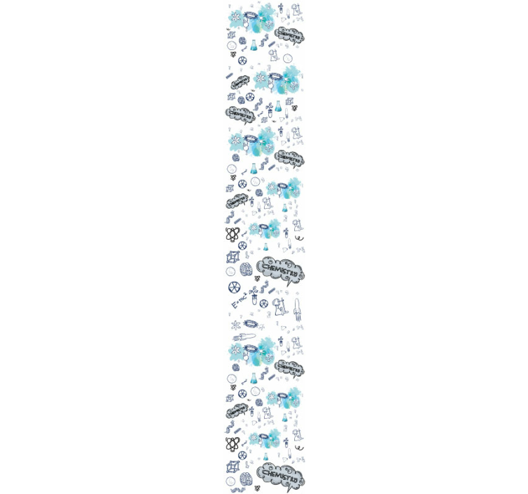 Chémia dospievajúci spálňa tapety - Tenstickers