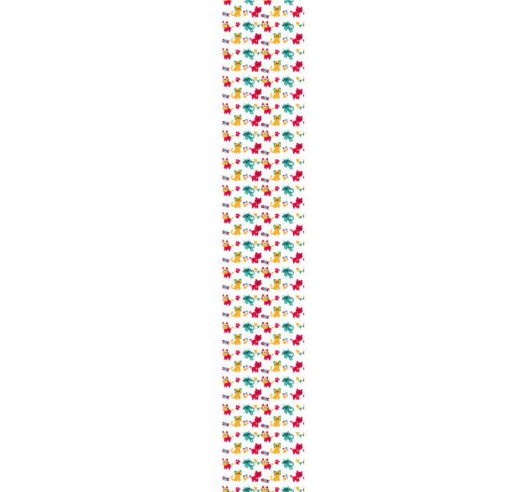 Detská tapeta viacfarebné mačky - Tenstickers