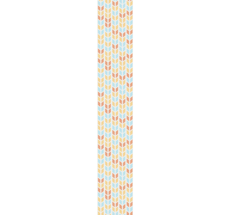 Modré a hnedé šípky s textúrou tapety - Tenstickers