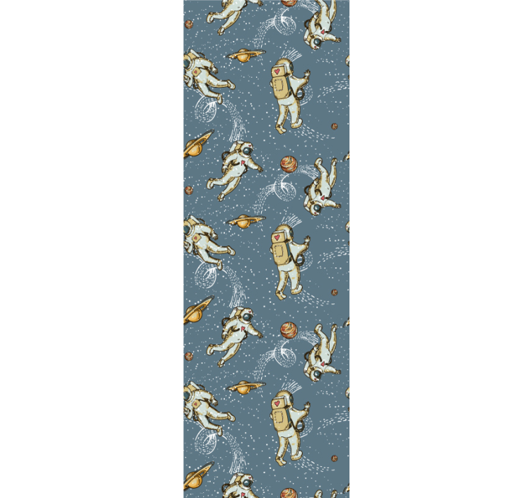 Astronaut vesmírne detské tapety - Tenstickers