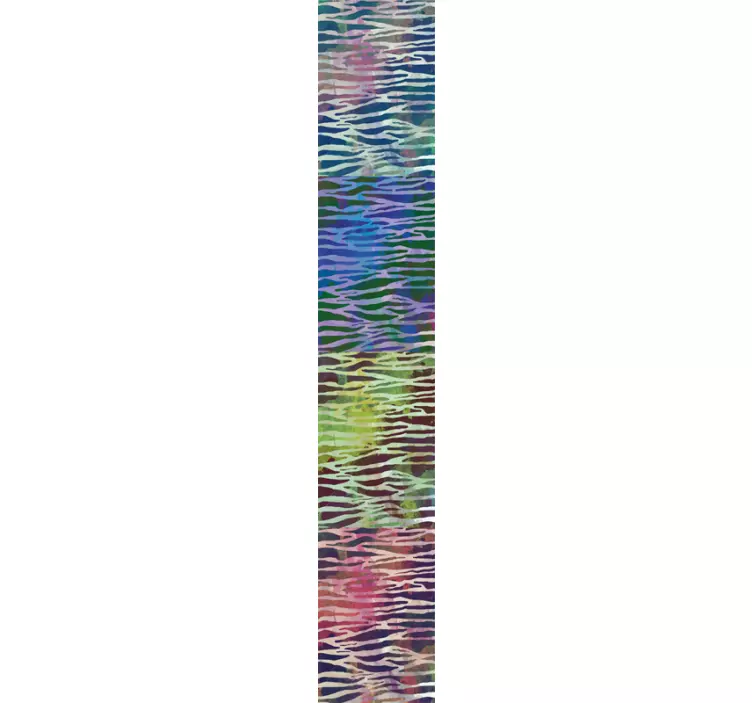 Abstraktné zebry tlač zvierat tapety - Tenstickers