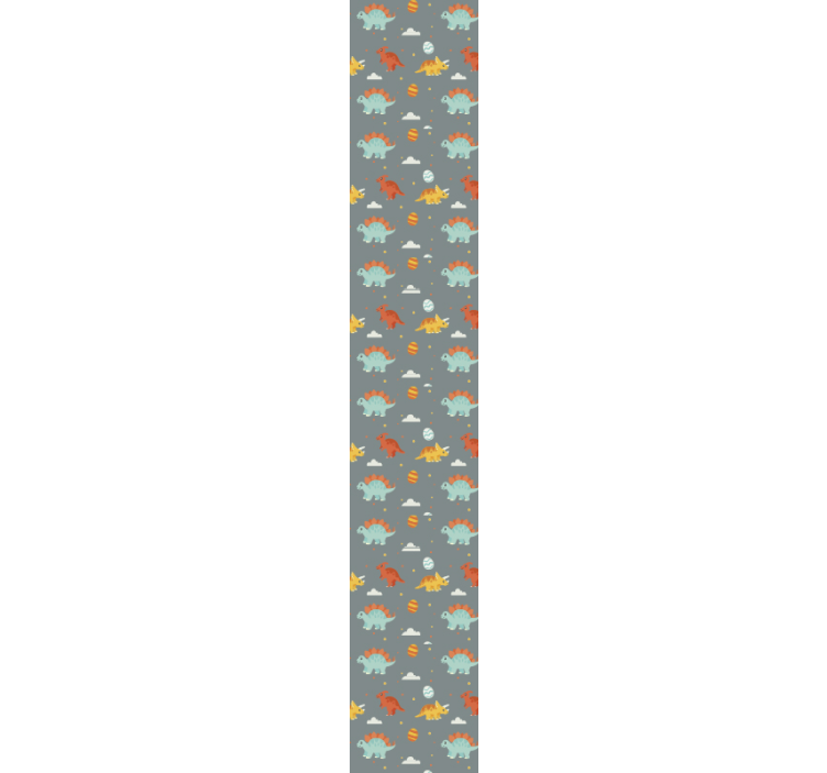 Roztomilé ilustrácie dinosaurov detská tapeta - Tenstickers