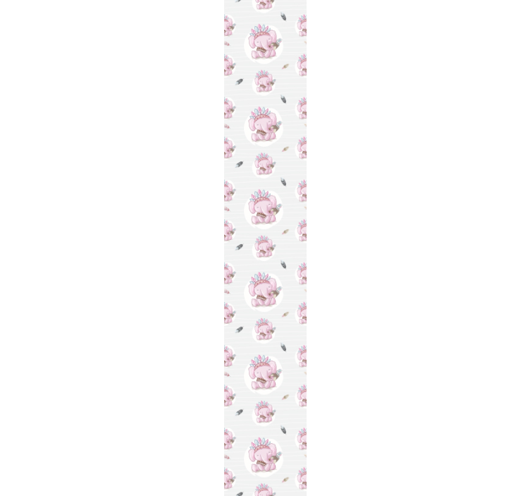 Tapety pre deti z etnických slonov - Tenstickers