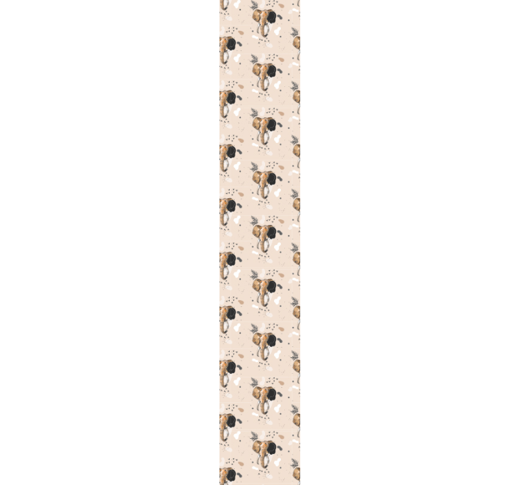 tapety slon vzor s motívom slona - Tenstickers