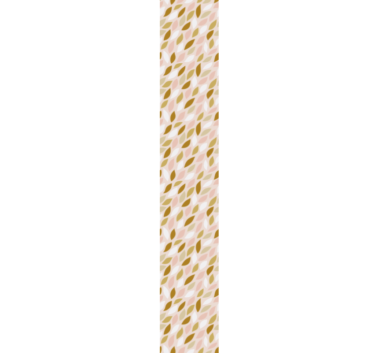 tapeta listy vzor jesenných listov - Tenstickers