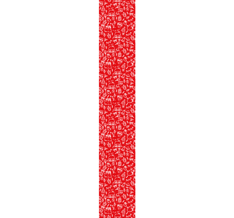 tapety na stenu príroda kvetinový červený vzor - Tenstickers