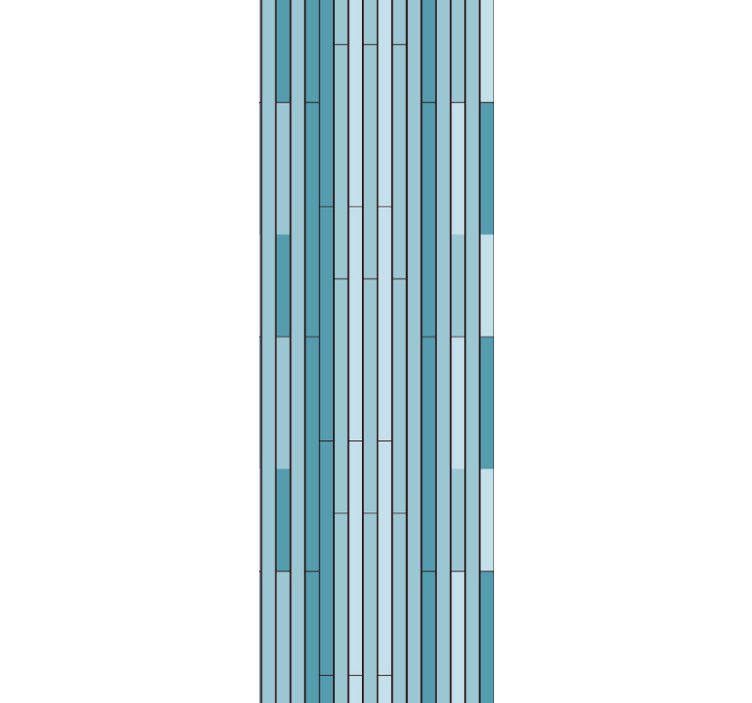 Modro sfarbená tapeta s efektom dreva - Tenstickers