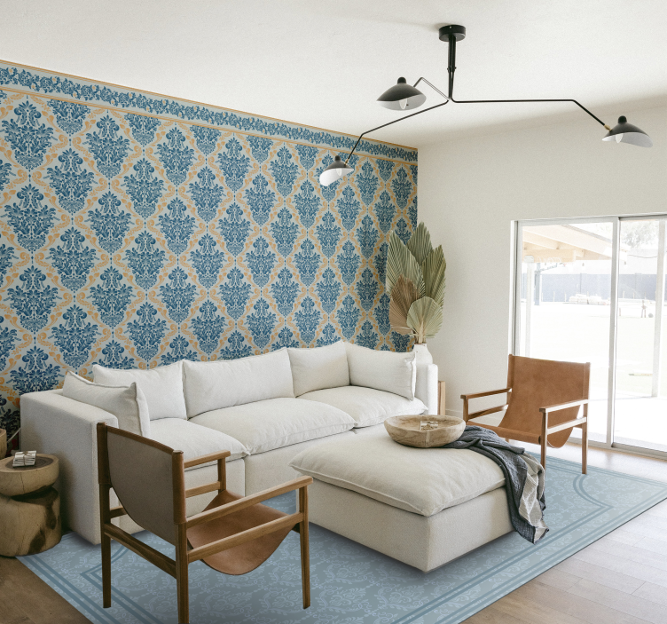 barokove tapety elegantný dizajn s ozdobnými detailmi - Tenstickers