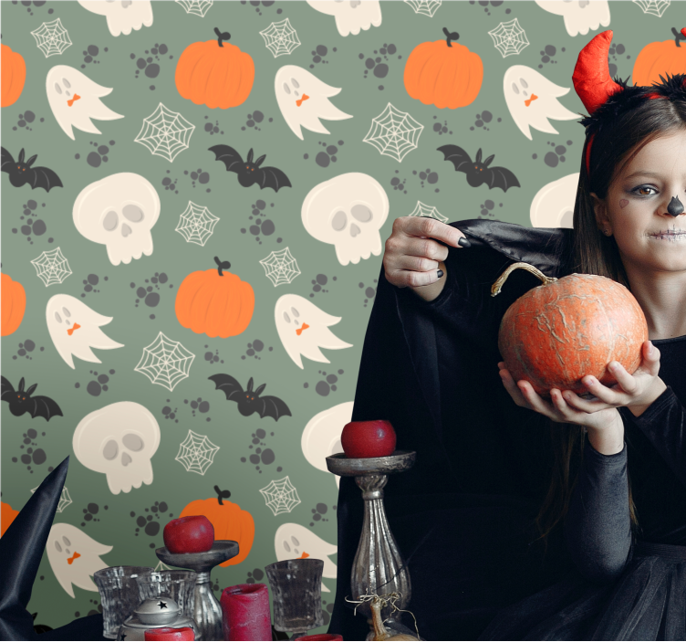 halloweenske tapety strašidelný halloween - Tenstickers