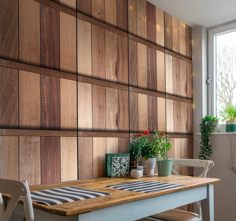 Hnedá relaxačná tapeta - Tenstickers