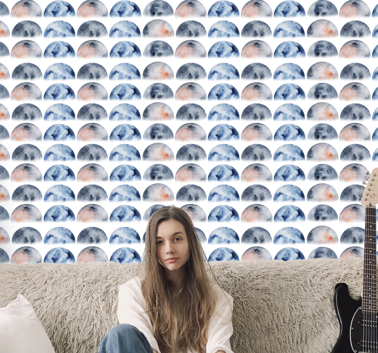 tapety hviezdy nebeský polmesiac - Tenstickers