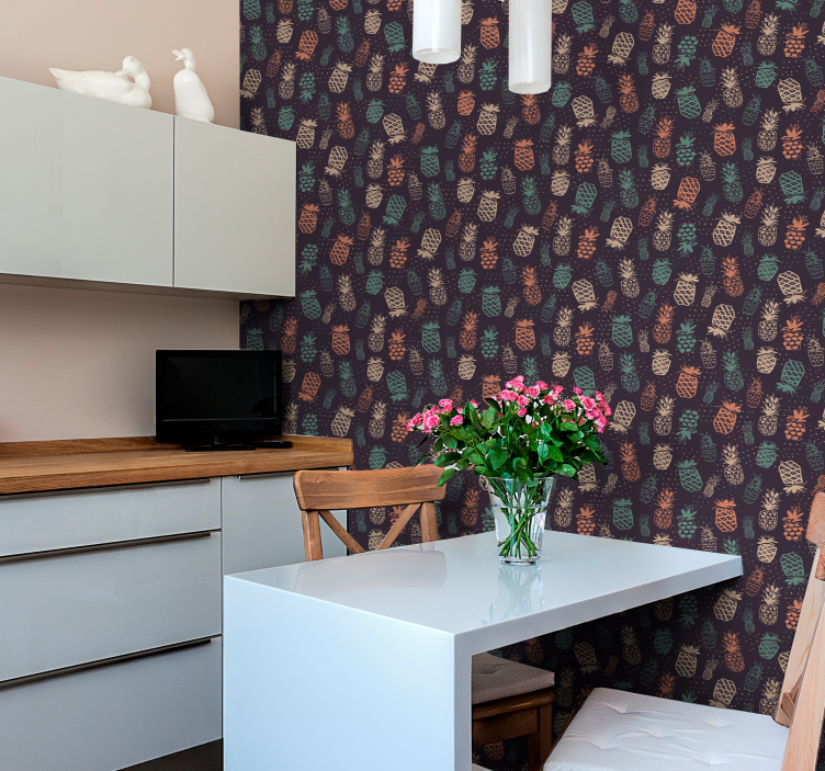 tapety do kuchyne jesenné šišky - Tenstickers