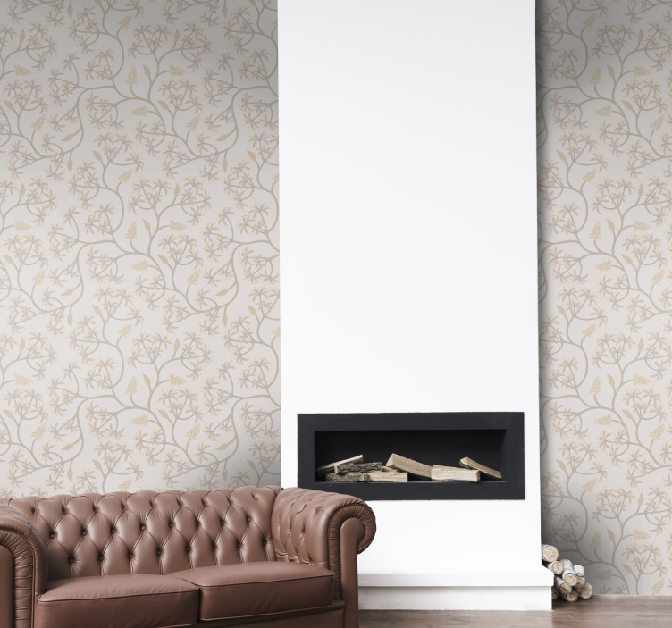 kvetinová tapeta elegantné kvetinové motívy - Tenstickers