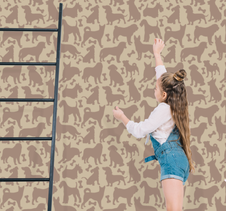 psie tapety mačacie motívy - Tenstickers