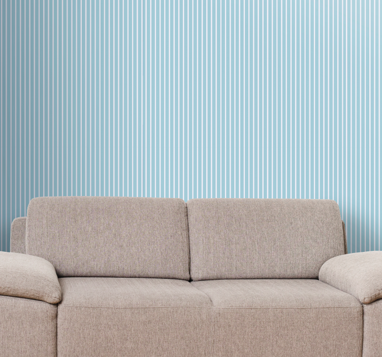 Modrá biela a béžová vertikálna tapeta - Tenstickers