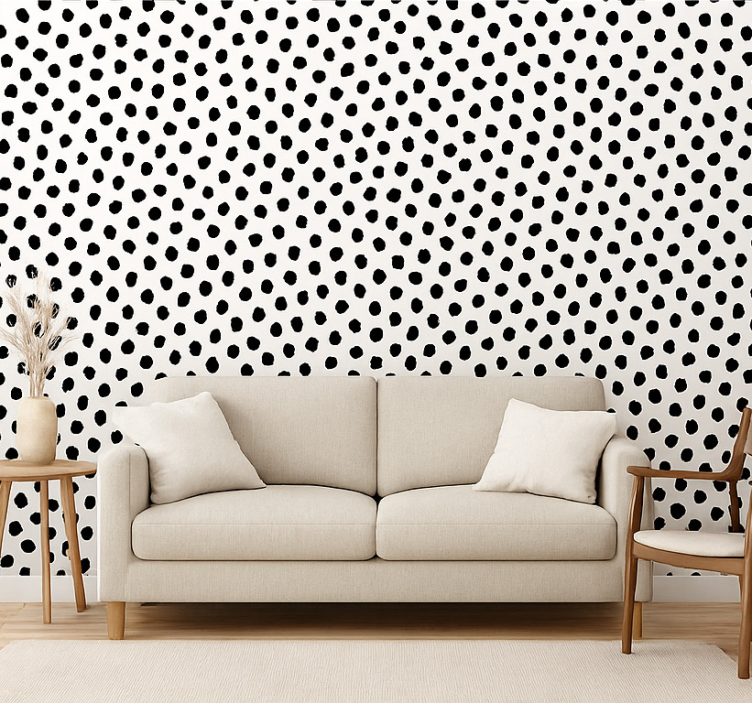 psie tapety čiernobiely dalmatín - Tenstickers