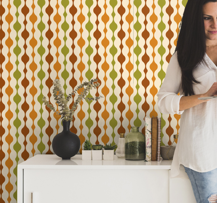 Postavy zo 70. Rokov, vintage tapety - Tenstickers