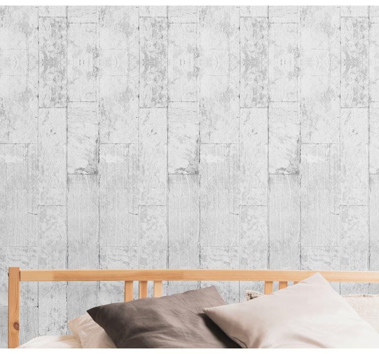 Sivá betónová textúra tapety - Tenstickers
