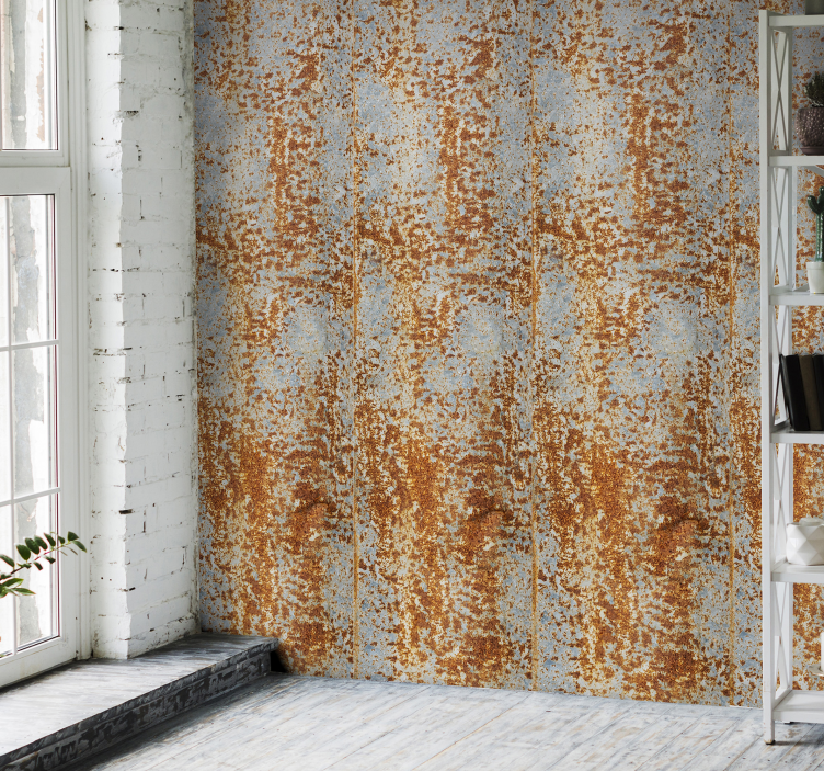 Textúrami tapety hrdzavé neba - Tenstickers